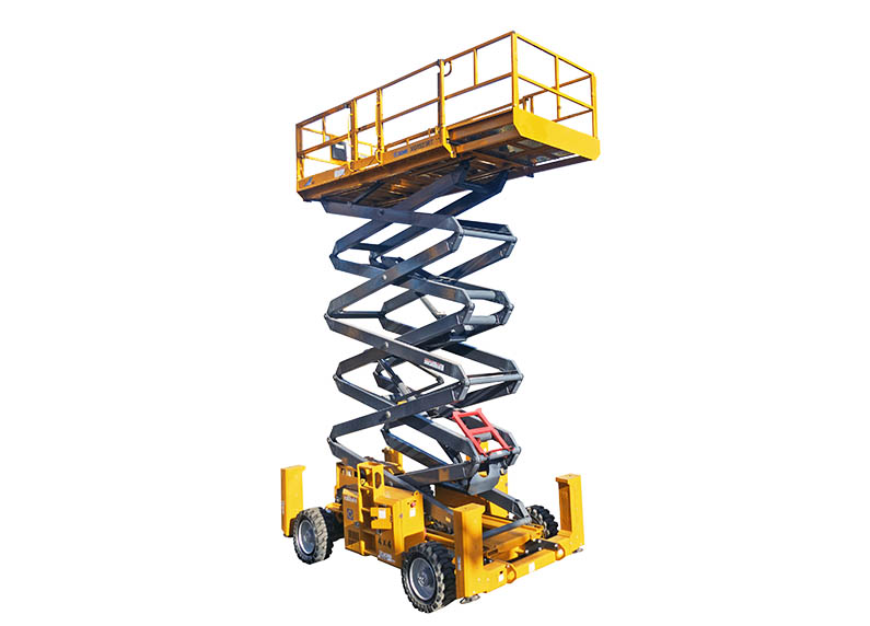 XCMG XG1523RT — Plataforma de tijera todo terreno con motor