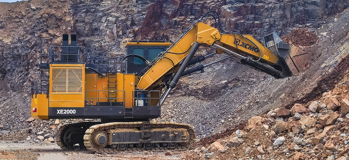 XCMG XE2000 (Loading Shovel) — Diesel Mining Excavator