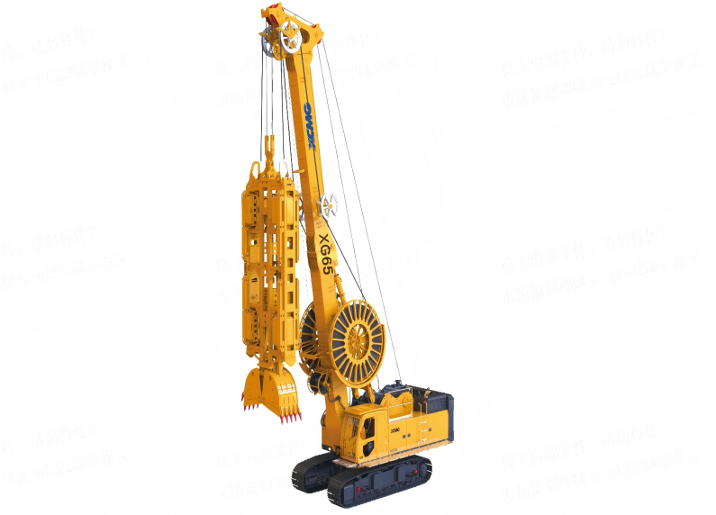 XCMG XG65 — قابض هيدروليكي للجدران الحاجزة