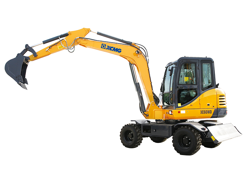 XCMG XE60WD — Excavadora de ruedas