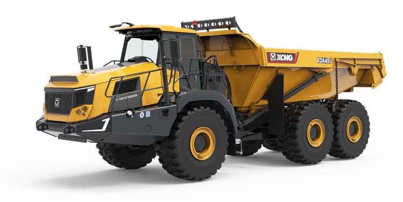XCMG XDA45U — شاحنة قلابة مفصلية