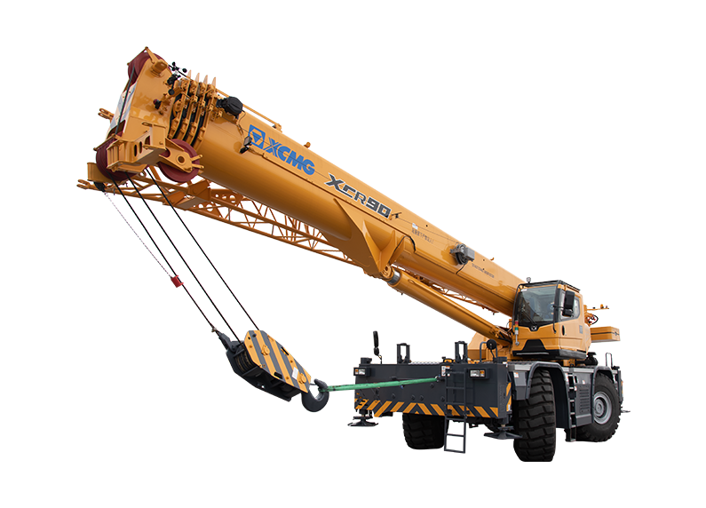 XCMG XCR90 — رافعة للطرق الوعرة