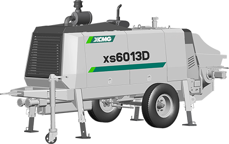 XCMG XS6013D — Trailer-Mounted Concrete Line Pump