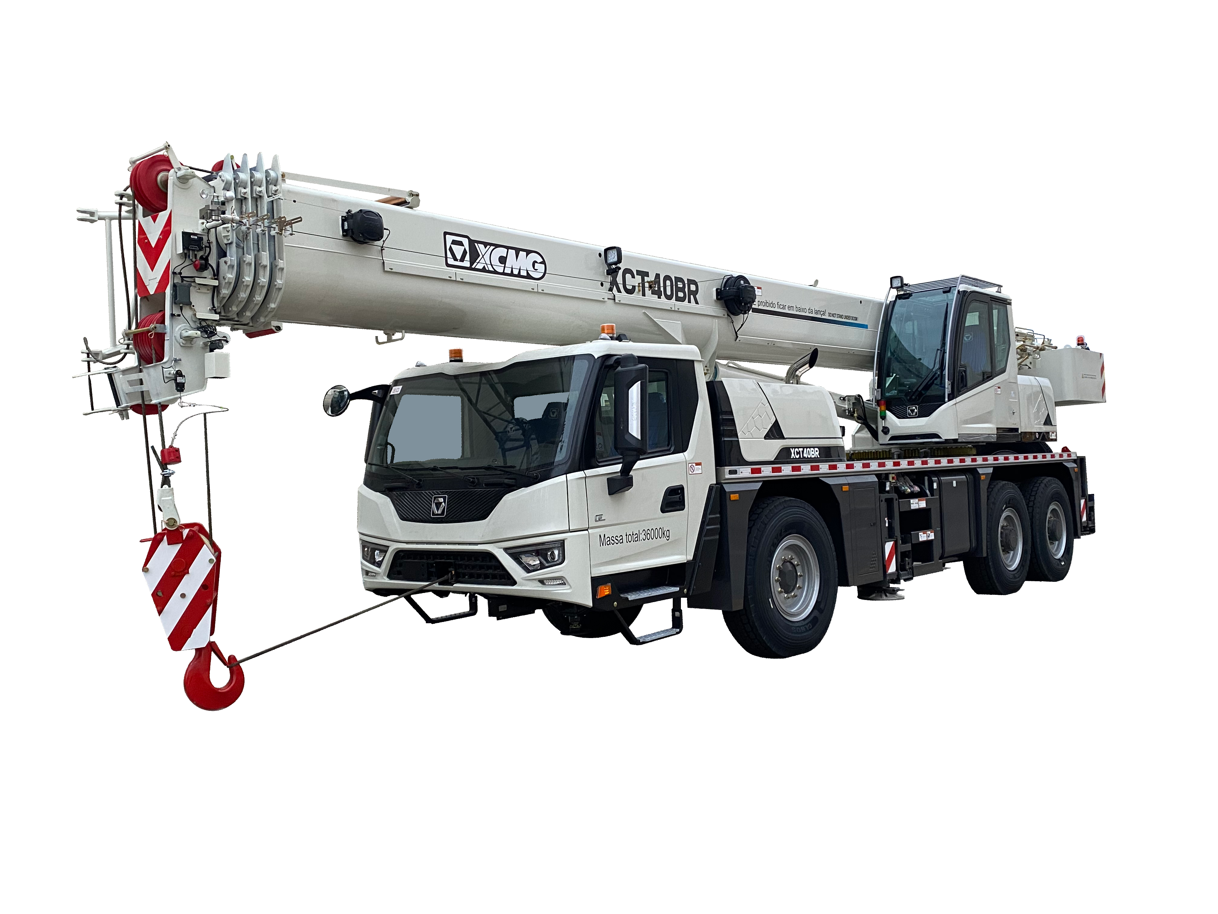 XCMG XCT40BR — Grúa sobre camión
