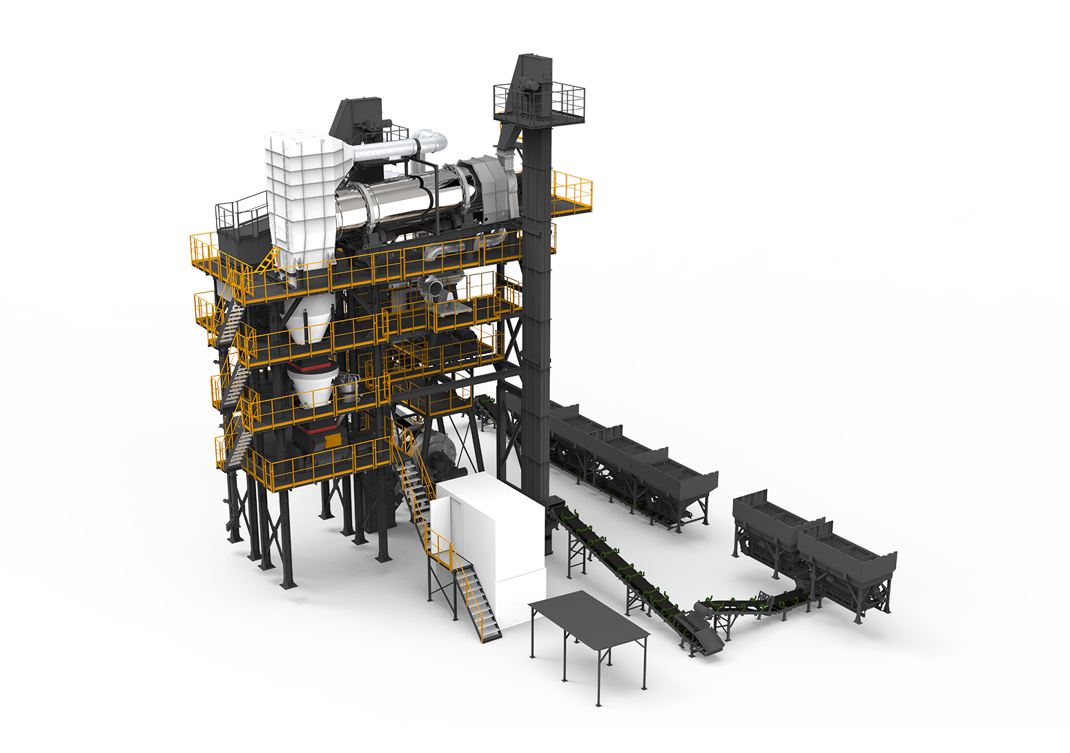 XCMG XARP125 — Integral Asphalt Plant-Mix Hot Recycling Equipment