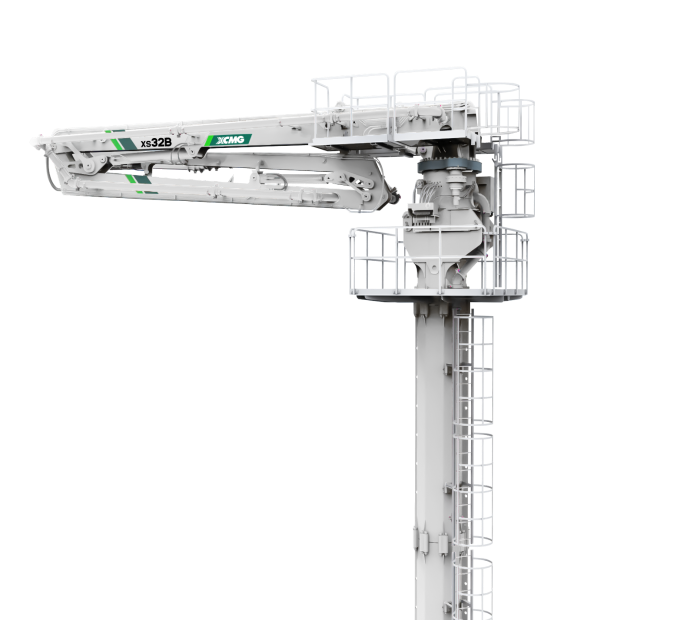 XCMG XS32B — Pluma distribuidora de hormigón