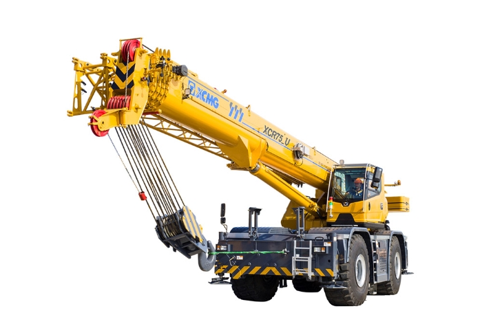 XCMG XCR75_U — Короткобазный кран