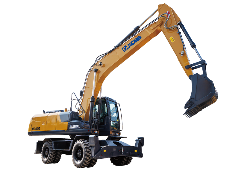 XCMG XE210WD — حفارة بعجلات