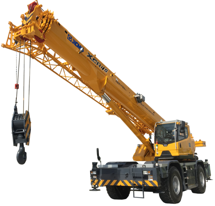 XCMG XCR40 — Grúa para terrenos difíciles