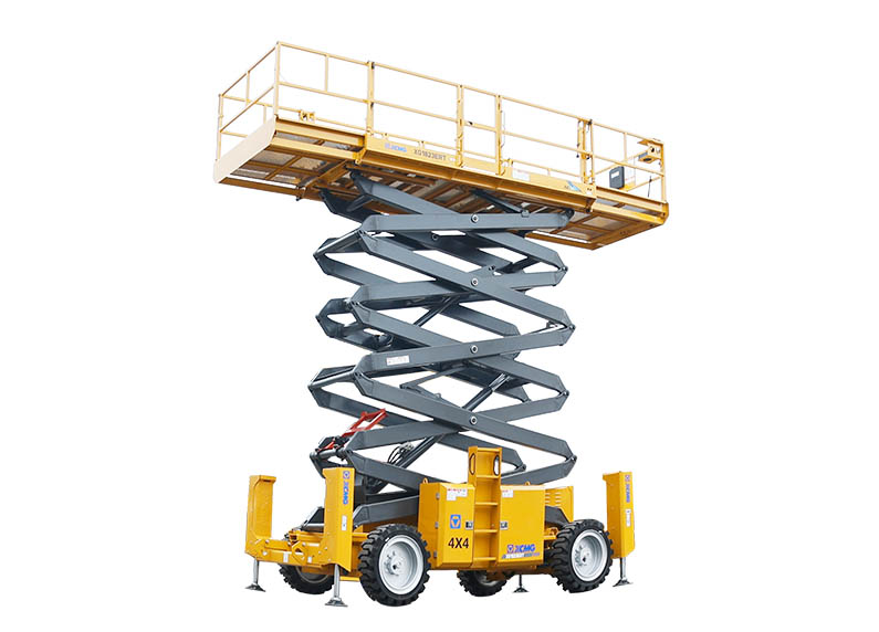 XCMG XG1823ERT — Electric-Rough Terrain Scissor Lift