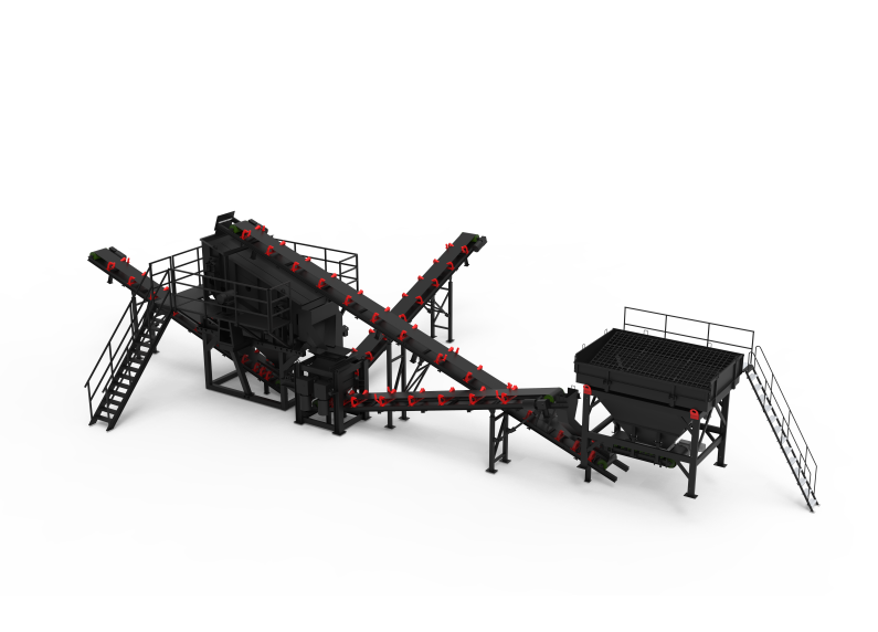 XCMG XPSL120 — Asphalt Recycling Material Crushing and Screening Equipment