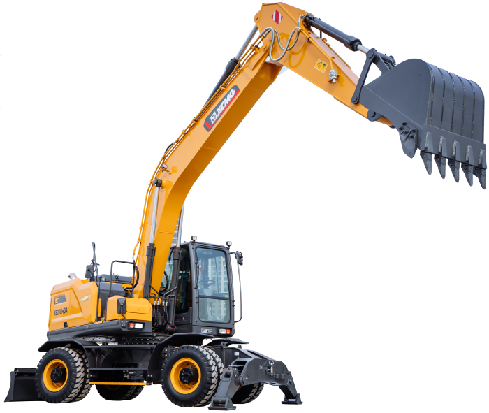 Wheeled Excavator — Representative family image