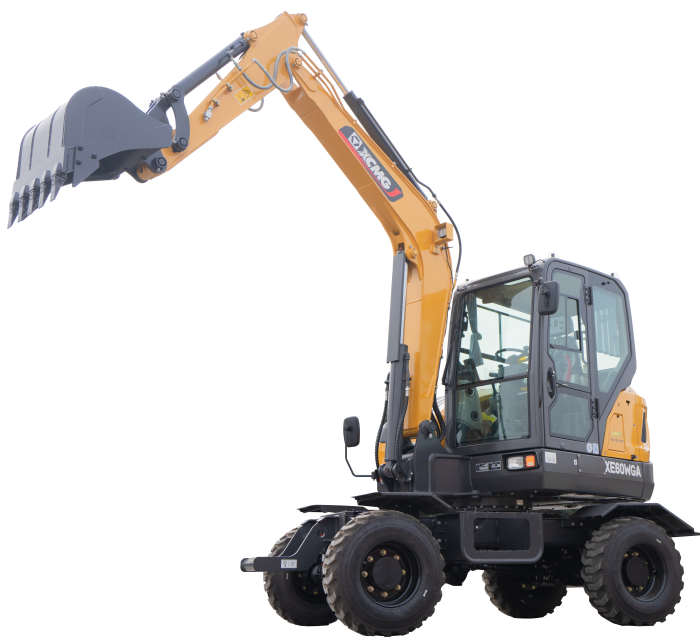 XCMG XE60 Wheeled Excavator